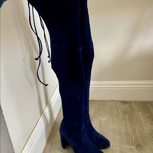 Thigh High Navy Blue Highlanders